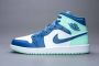 Nike Air Jordan 1 Mid Mystic Navy Mint Foam 554724-413 Kleur als op foto Schoenen - Thumbnail 5