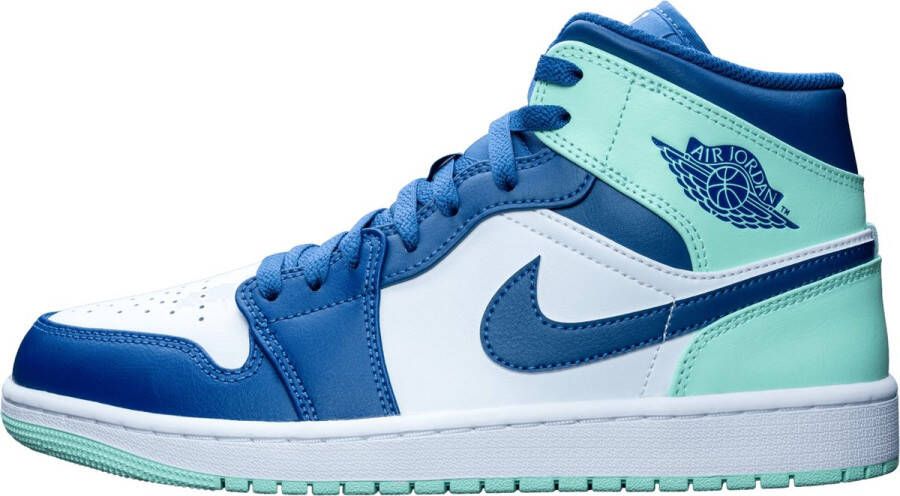 Nike Air Jordan 1 Mid Mystic Navy Mint Foam 554724-413 Kleur als op foto Schoenen