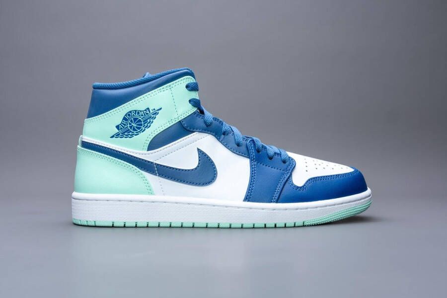 Nike Air Jordan 1 Mid Mystic Navy Mint Foam 554724-413 Kleur als op foto Schoenen