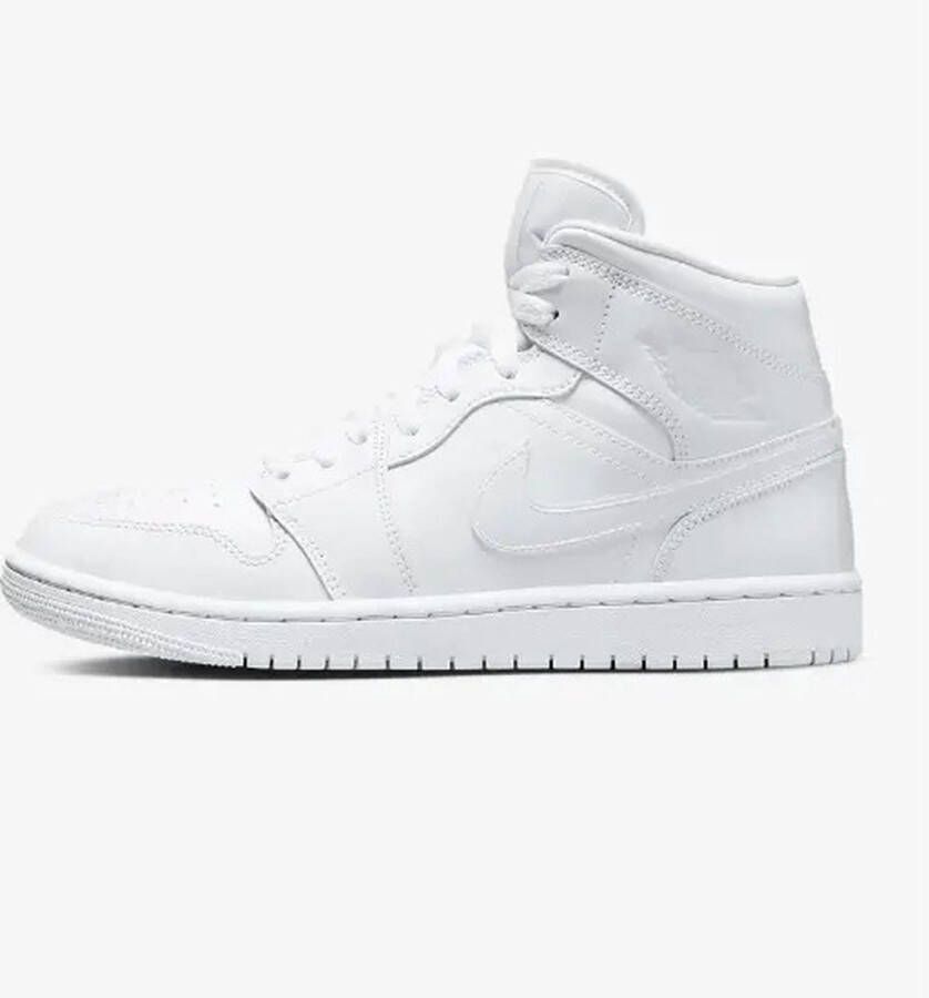 Jordan Wmns Air 1 Mid Basketball Schoenen white white white maat: 39 beschikbare maaten:36.5 37.5 38.5 39 40.5 41 42