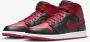 Nike Air Jordan 1 Mid Alternate Bred (2022) DQ8426-060 BRED Zwart Rood Schoenen - Thumbnail 2