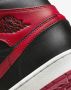 Nike Air Jordan 1 Mid Alternate Bred (2022) DQ8426-060 BRED Zwart Rood Schoenen - Thumbnail 9