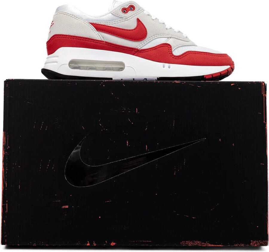 Nike Air Max 1 86 OG Big Bubble DO9844-100 White University Red Mens Women