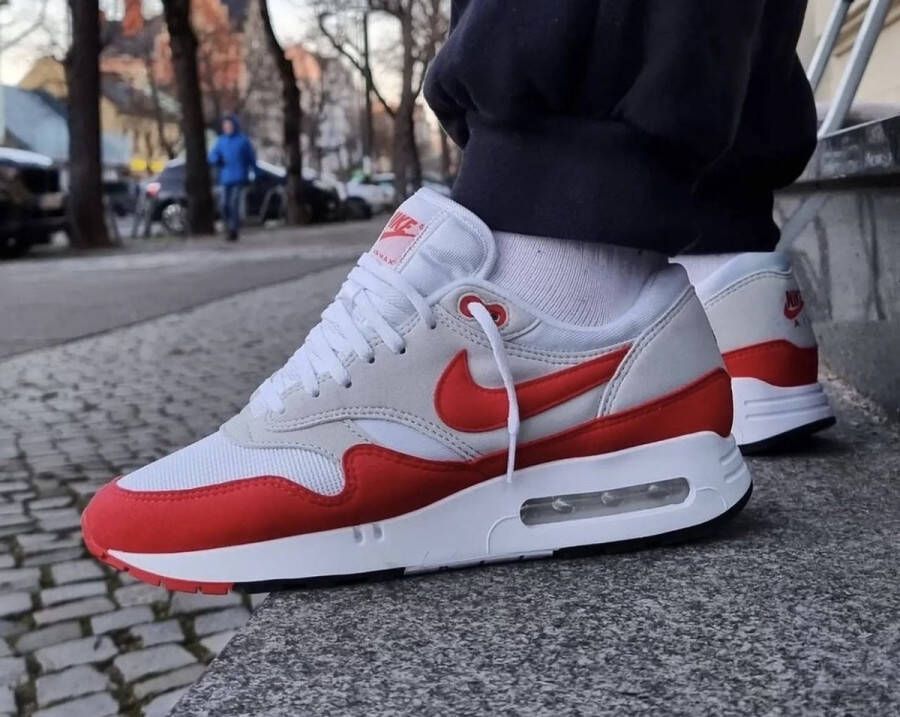 Nike Air Max 1 86 OG Big Bubble DO9844-100 White University Red Mens Women