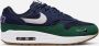 Nike Air Max 1 '87 QS Obsidian Sneakers Unisex Obsidian White-Midnight Navy - Thumbnail 6