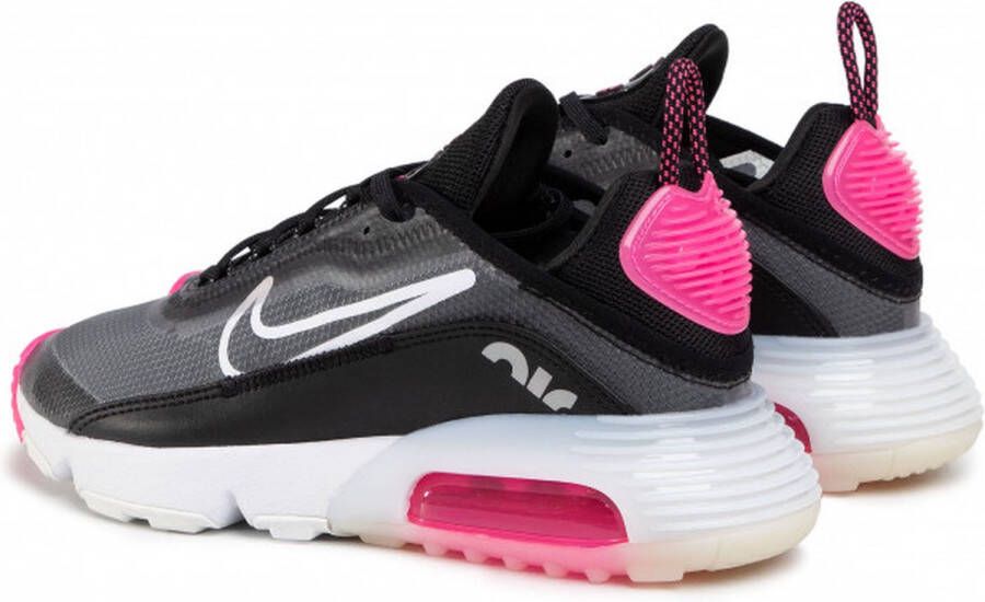 Nike Air Max 2090 sschoen Black White Pink Blast Metallic Silver