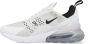 Nike Air Max 270 Running Schoenen white black white maat: 46 beschikbare maaten:42 43 44.5 45 46 40.5 45.5 39 - Thumbnail 10