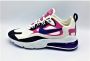 Nike Air Max 270 React Damesschoen White Pink Dames - Thumbnail 3