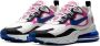 Nike Air Max 270 React Damesschoen White Pink Dames - Thumbnail 4