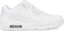 Nike Air Max 90 LTR Kids White Metallic Silver White White Kind White Metallic Silver White White - Thumbnail 31