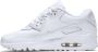 Nike Air Max 90 LTR Kids White Metallic Silver White White Kind White Metallic Silver White White - Thumbnail 9