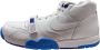 Nike Air Trainer 1 Heren Sneakers Basketbalschoenen Schoenen Leer Wit DR9997 - Thumbnail 3