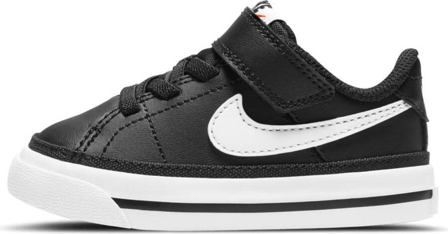 Nike Court Legacy Schoenen Black White Gum Light Brown Kinderen