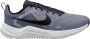 Nike downshifter 12 hardloopschoenen blauw zwart heren - Thumbnail 4