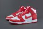 Nike Dunk High Championship White Red DD1399-106 WIT Schoenen - Thumbnail 6