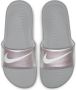 Nike Kawa Slide Bgp Slippers Black White - Thumbnail 19