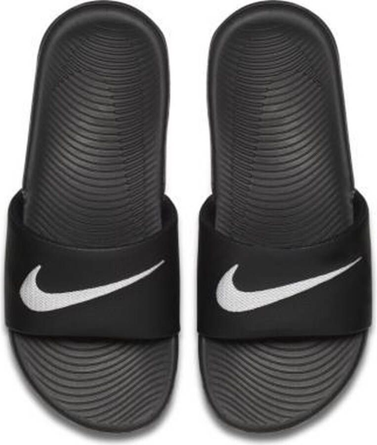 Nike Kawa Slide Bgp Slippers Jongens Black White