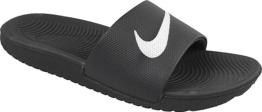 Nike Kawa Slide Bgp Slippers Jongens Black White