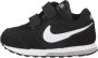 Nike MD Runner 2 (TDV) Sneakers Junior Sportschoenen Unisex zwart wit - Thumbnail 18