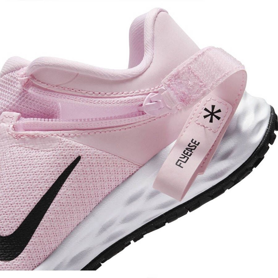 Nike Revolution 6 FlyEase Eenvoudig aan en uit te trekken kleuterschoenen Roze - Foto 6