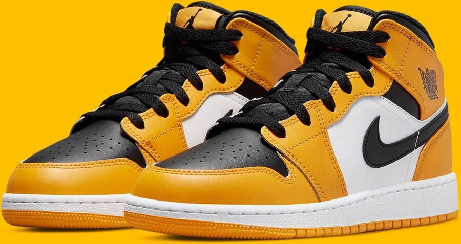 Nike Sneakers Air Jordan 1 Mid Taxi Yellow