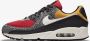 Nike Air Max 90 Special Edition Safari Zwart Rood Oranjegeel Sneakers Unisex Doos Zonder Deksel - Thumbnail 5