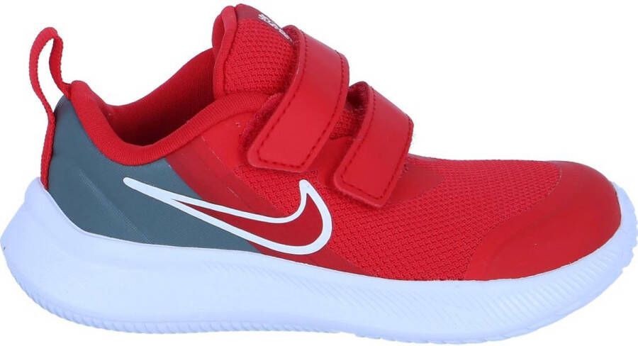 Nike Star Runner 3 TDV Hardloopschoenen University Red University Red Smoke Grey Kinderen