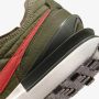 Nike Waffle One Premium Medium Olive Sequoia Black Team Orange - Thumbnail 11