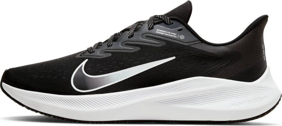 Nike Zoom Winflo 7 Sportschoenen Zwart Wit