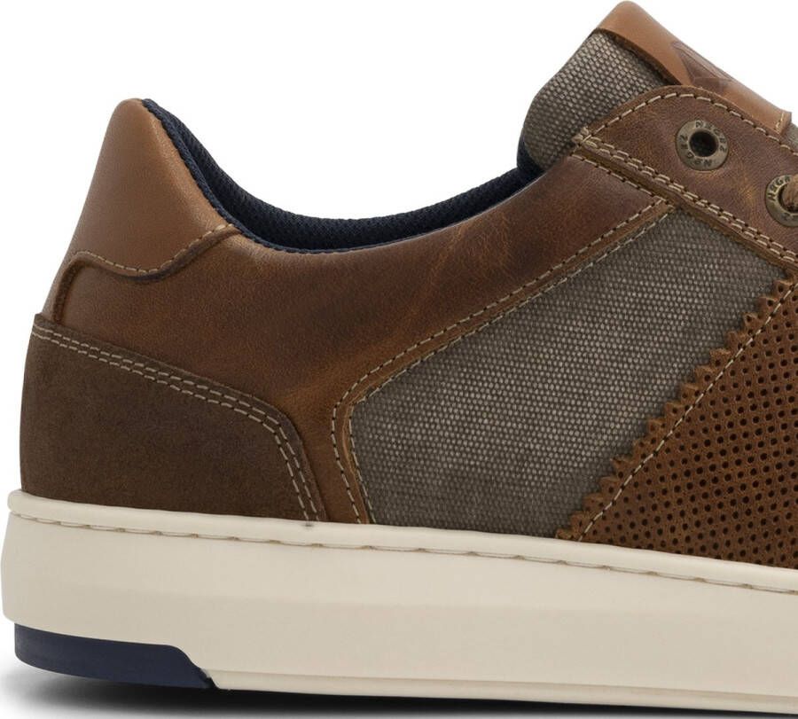 NoGRZ Cofield Heren sneaker Cognac bruin