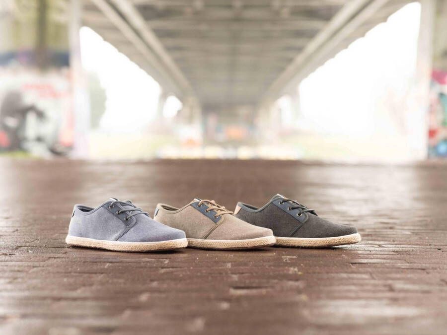 NoGRZ W.B. Griffin Canvas heren espadrilles met veters Grijs - Foto 15