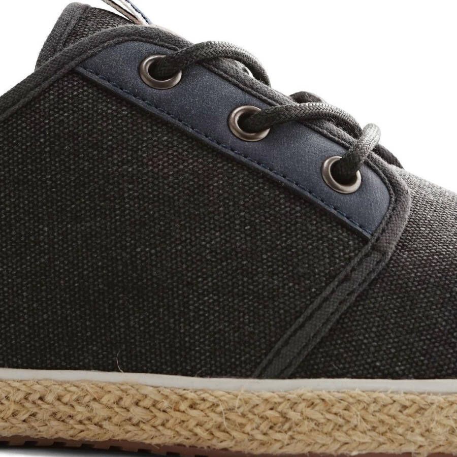 NoGRZ W.B. Griffin Canvas heren espadrilles met veters Grijs - Foto 6