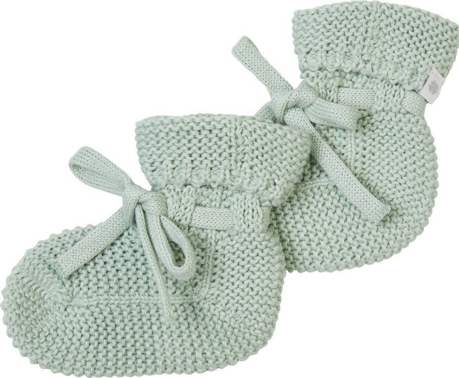 Noppies Gebreide slofjes verpakt in cadeaudoosje 3paar Baby Biologische katoen White Grey Mint Rose Melange