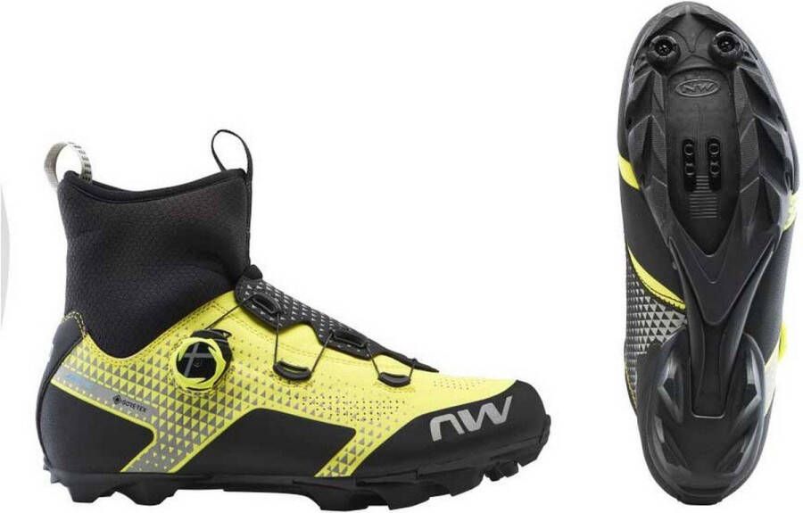 Northwave Celsius XC Arctic Goretex MTB-schoenen Fluor Yellow Black Heren