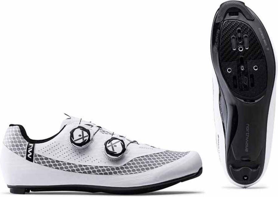 Northwave Mistral Plus Racefiets Schoenen White Black Heren