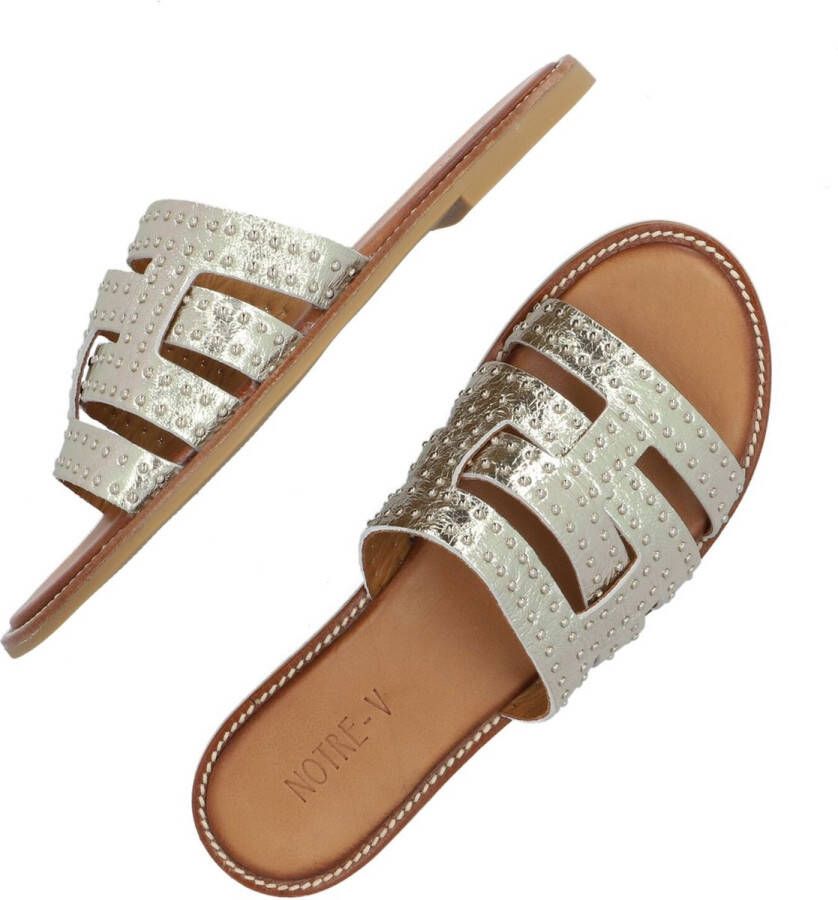 Notre-V 10306 Slippers Dames Goud