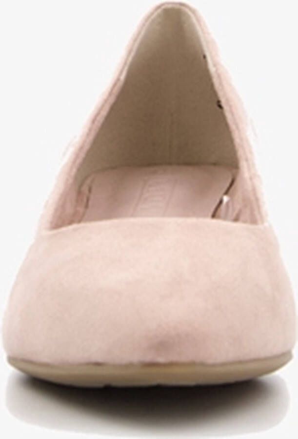 Nova dames pumps met blokhak beige