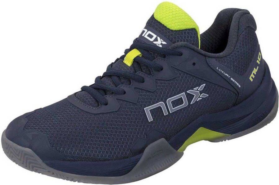 Nox ML10 Hexa Schoenen Navy Neon Lime Heren - Foto 5