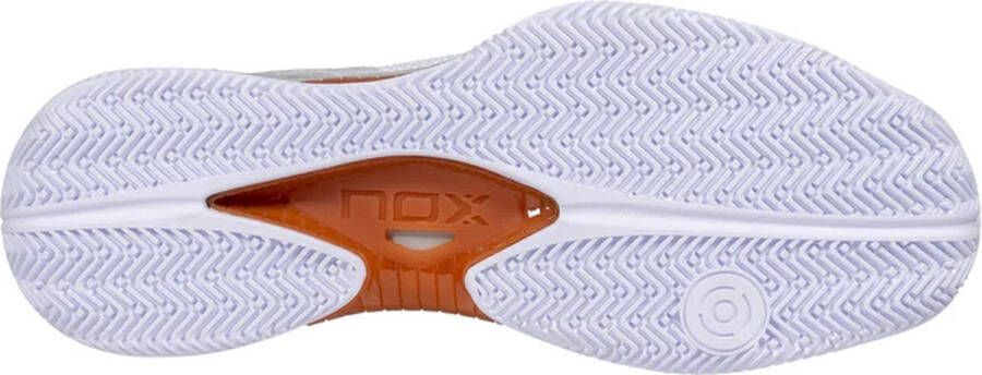 Nox Nerbo padelschoenen (Heren) 2023 wit koraal