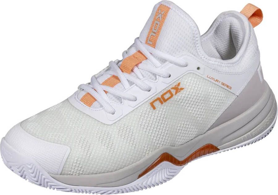 Nox Nerbo padelschoenen (Heren) 2023 wit koraal