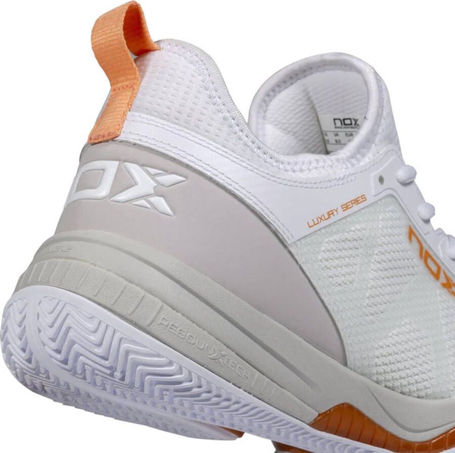 Nox Padel Schoenen Nerbo Wit Oranje