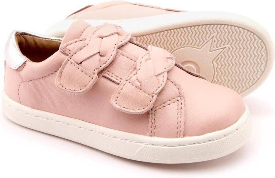 Old Soles kinderschoen lage sneakers powder pink silver - Foto 3