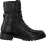 Omoda 3259k106 Veterboots Laarzen Met Veters Dames Zwart - Thumbnail 5