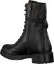 Omoda 3259k106 Veterboots Laarzen Met Veters Dames Zwart - Thumbnail 7