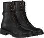 Omoda 3259k106 Veterboots Laarzen Met Veters Dames Zwart - Thumbnail 10