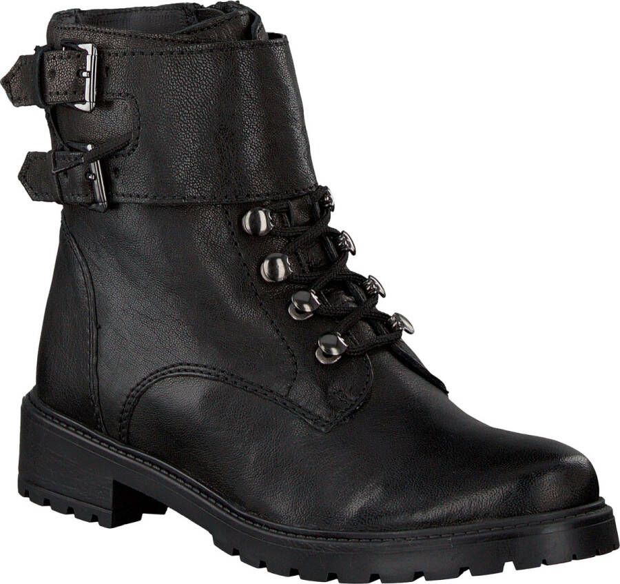 Omoda 3259k291a Veterboots Laarzen Met Veters Dames Zwart