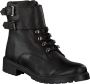 Omoda 3259k291a Veterboots Laarzen Met Veters Dames Zwart - Thumbnail 4