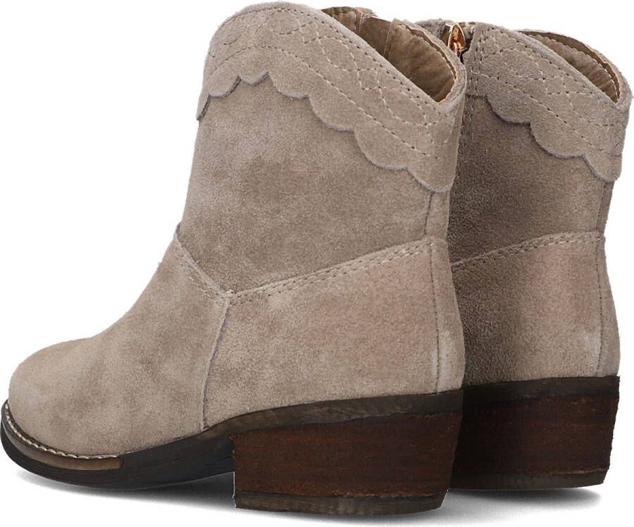 Omoda Lizzy Enkellaarsjes Enkelboots met rits Meisjes Beige