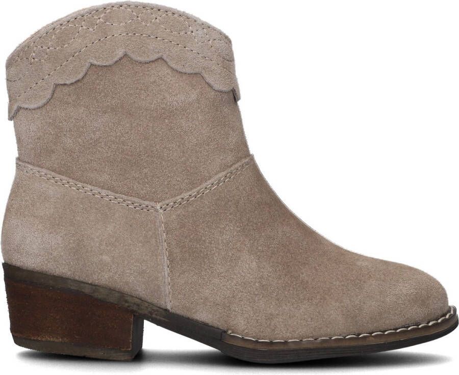 Omoda Lizzy Enkellaarsjes Enkelboots met rits Meisjes Beige