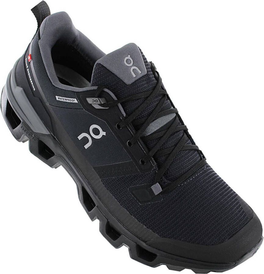 ON Running Cloudwander Waterproof wandelschoenen heren zwart